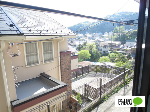 眺望　写真は１０２号室