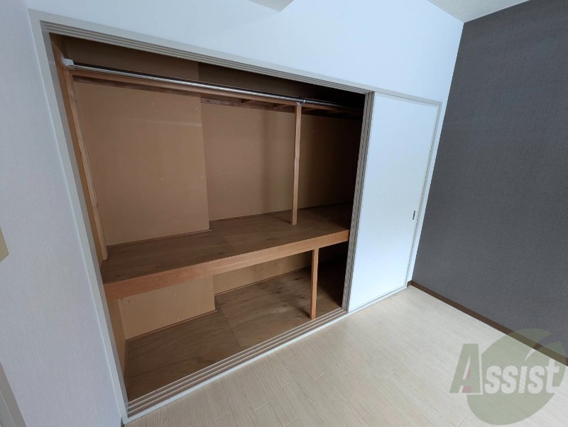 収納　収納を開けてみました！たくさん入りそうですね～