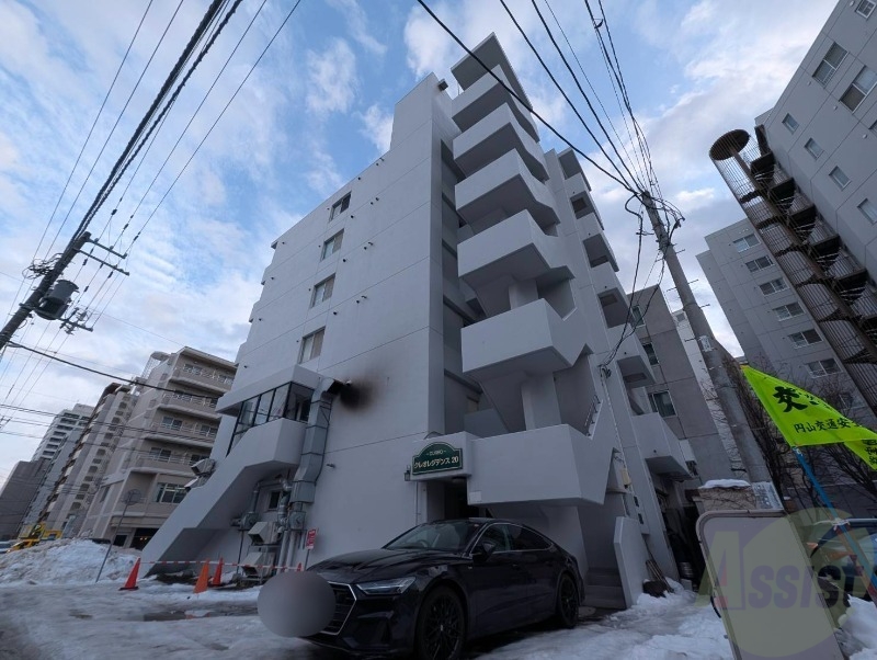 建物外観　札幌市中央区北１条「クレオレジデンス２０」