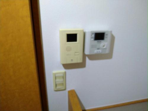セキュリティ　モニターホン標準設置