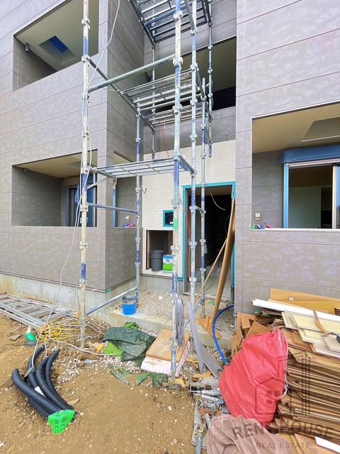 エントランス　外観（建設中）