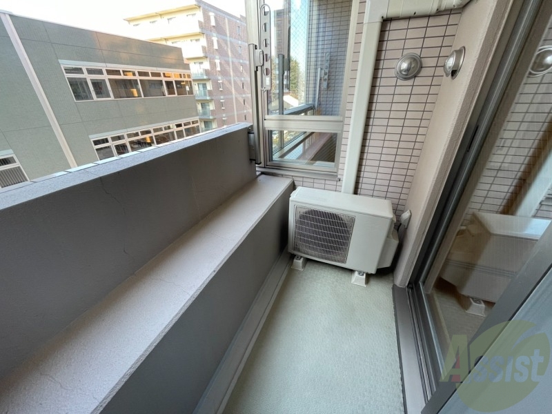 バルコニー　バルコニーです。洗濯物の外干しもできますよ！