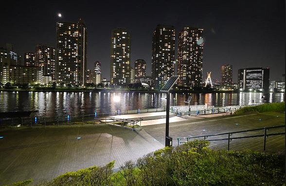 公園　越中島公園（公園）まで484m