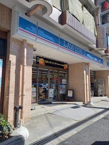 コンビニ　ローソン H東浅草一丁目店（コンビニ）まで107m