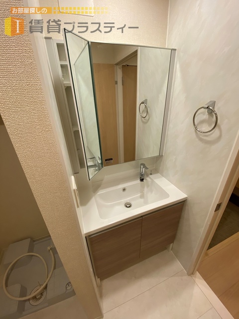 洗面設備　身だしなみはこちらで