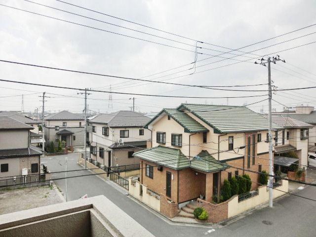 眺望　前面すっきりしてますよ。