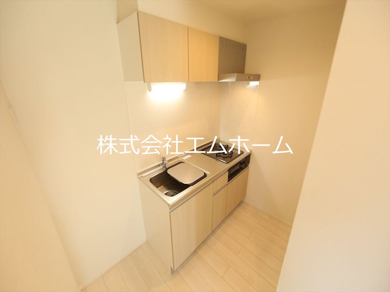 キッチン　システムキッチン(ガス2口コンロ・グリル付)