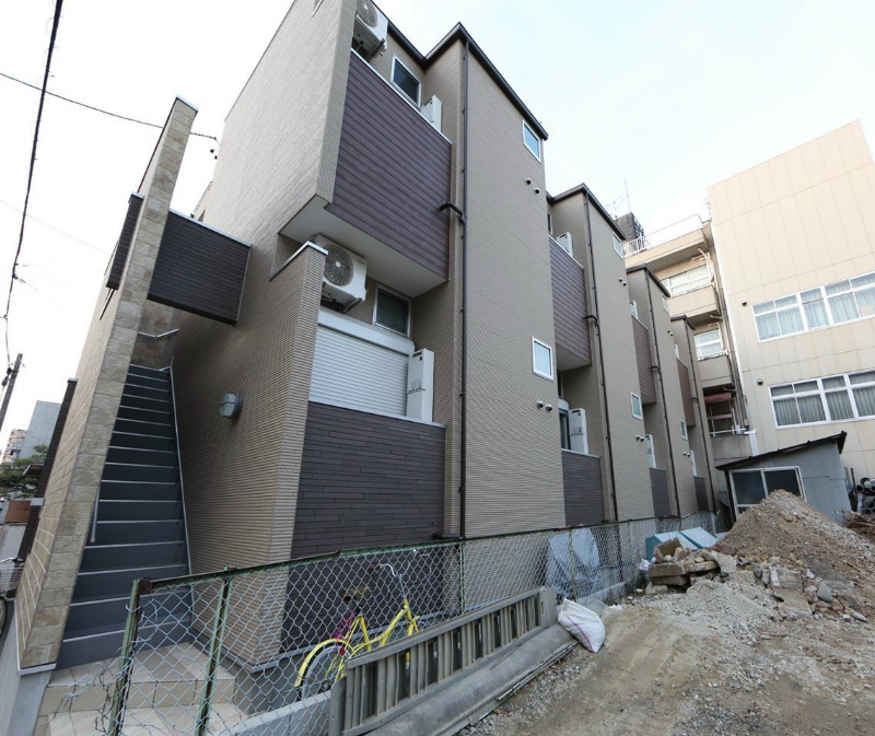 建物外観　外観　光インターネット無料　家具家電ご用意できます