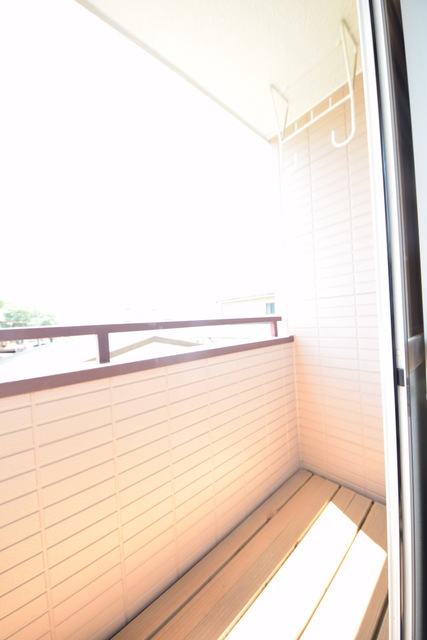 バルコニー　あったかいんだからぁ