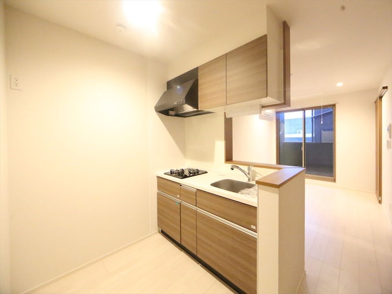 キッチン　システムキッチン（ガス2口コンロ付）　同仕様写真