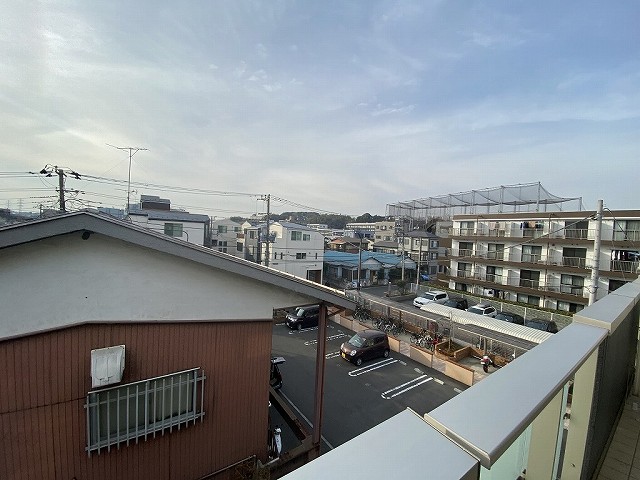 眺望　バルコニーからの眺望です♪最上階のお部屋なので、人目が気にな