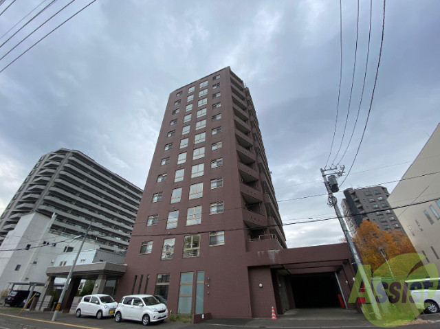 建物外観　札幌市中央区南十四条西「三和マンション」