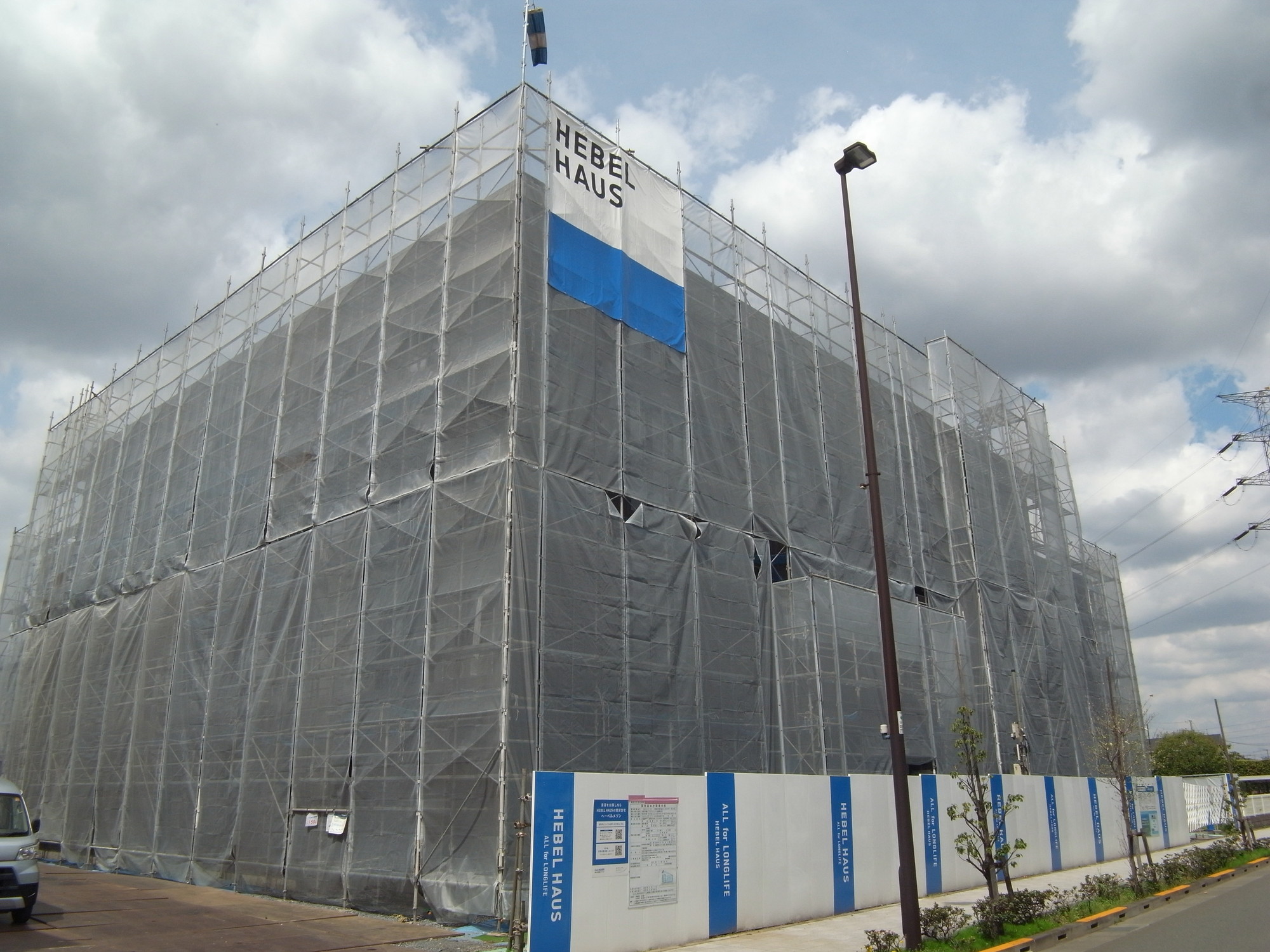 建物外観　只今建築中