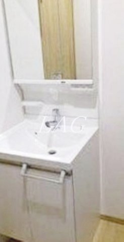 洗面設備　洗面台です。