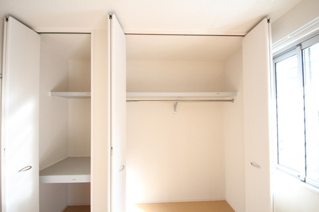 収納　洋室には収納スペースがあります！