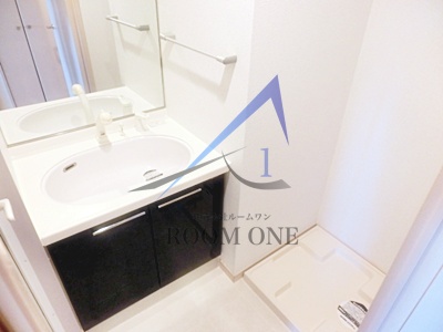 洗面設備　洗面台です。