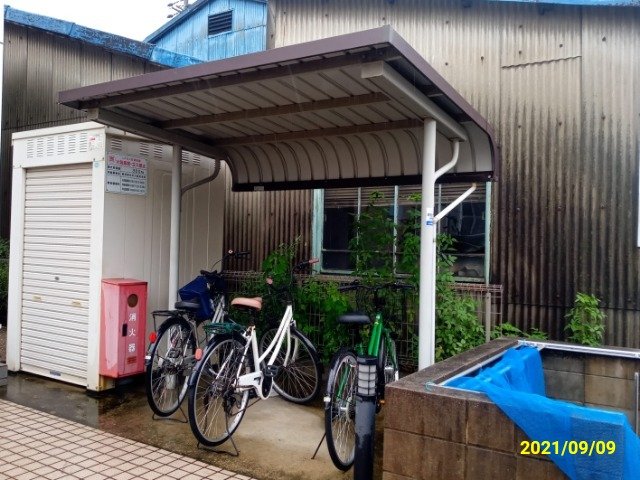 その他共有部分　屋根付き駐輪場