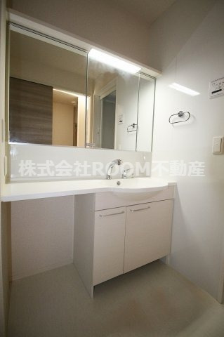 洗面設備　使いやすい洗面所です