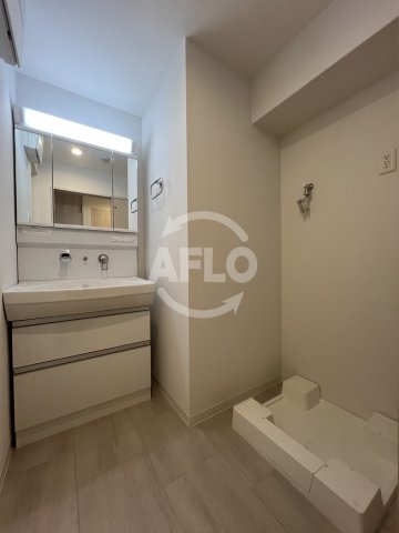 洗面設備　リュエルうめきた　洗面所