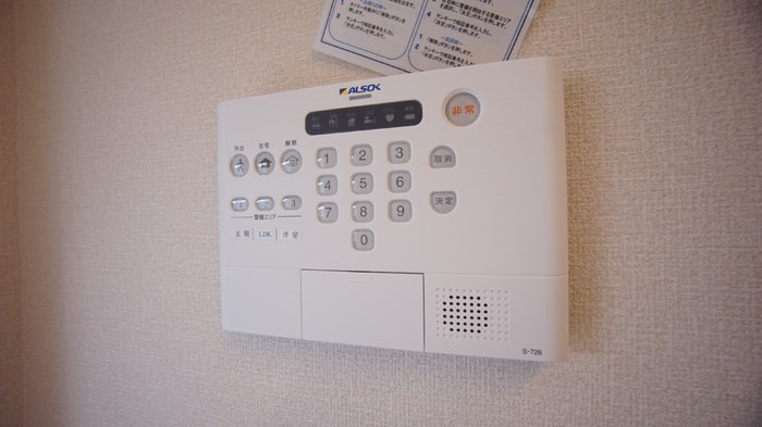 セキュリティ　ALSOKホームセキュリティー完備