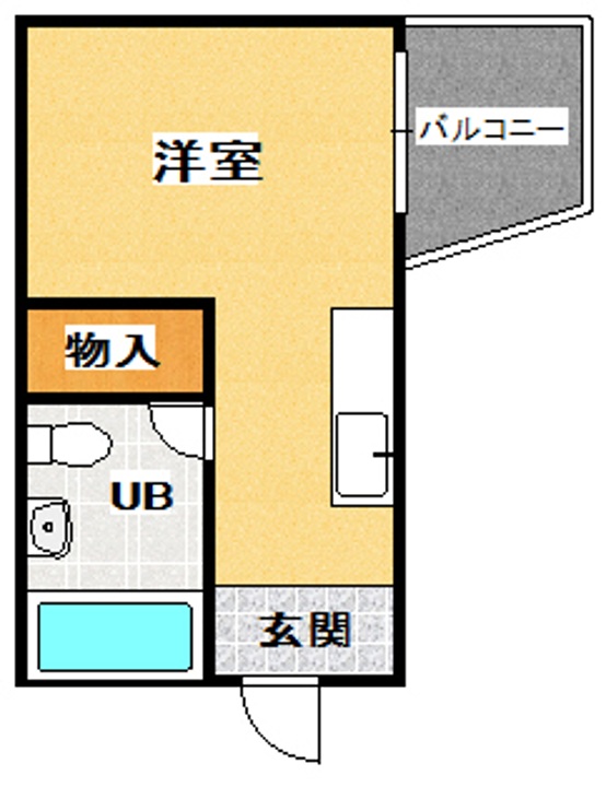 プルシャン山科の間取り写真