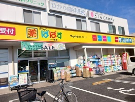 ドラックストア　どらっぐぱぱす（ドラッグストア）まで244m