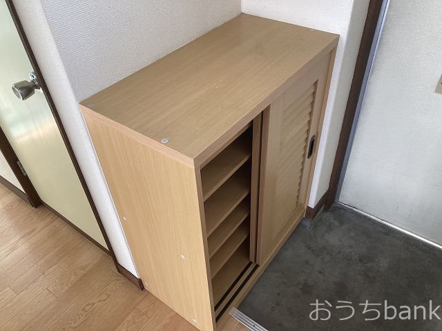その他設備　シューズボックスが付いていますよ。玄関もスッキリ片付きます。
