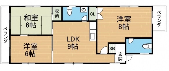 エリガントリー_間取り_0