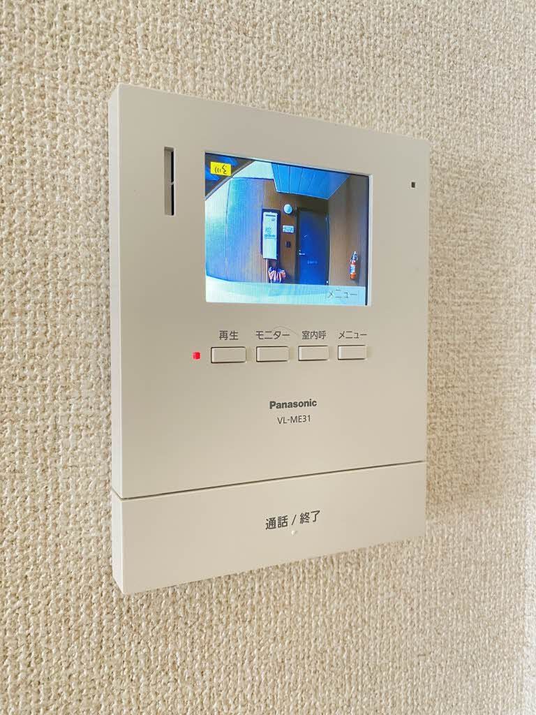 セキュリティ　モニタ付きドアホン