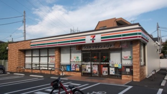 コンビニ　セブンイレブン 足立青井5丁目店（コンビニ）まで443m