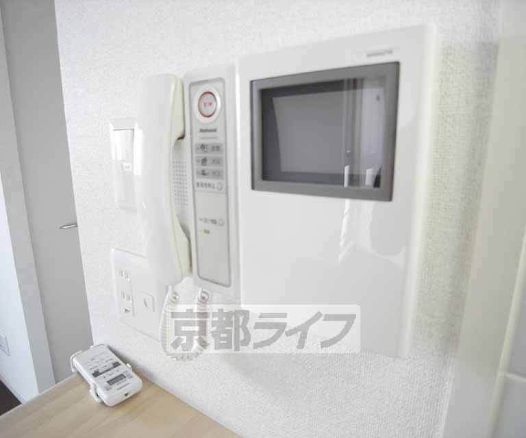 セキュリティ　来客も安心です。