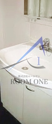 洗面設備　洗面台です。