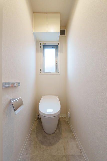 トイレ　ゆったりとした空間のトイレです