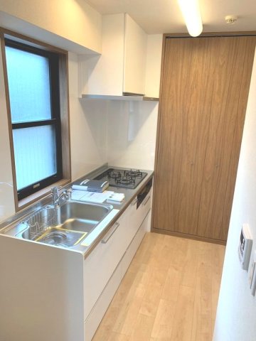キッチン　■グリル付ガスコンロシステムキッチン■都市ガス♪