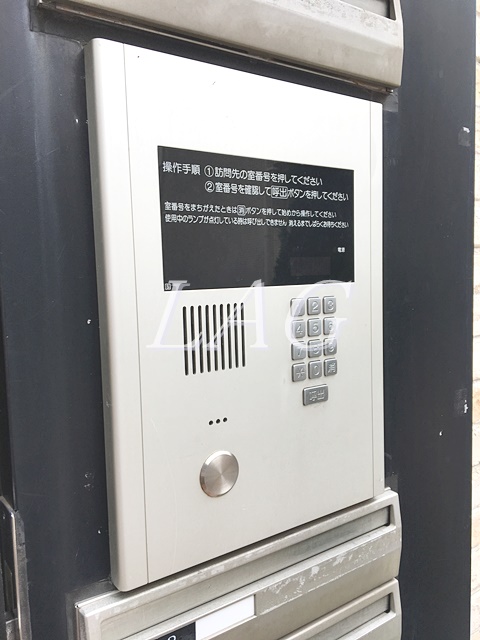 セキュリティ　オートロックです。