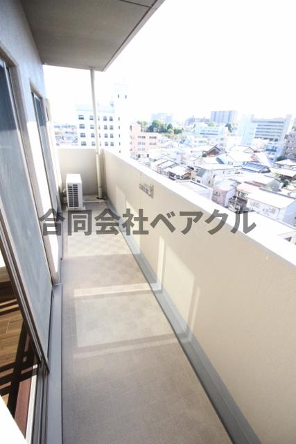 バルコニー　広々としたバルコニーです