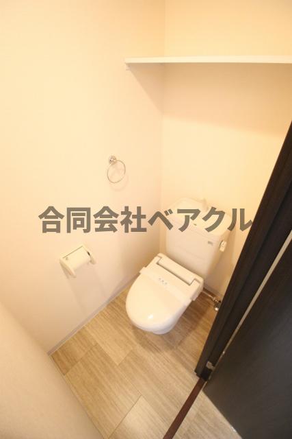 トイレ　ゆったりとした空間のトイレです