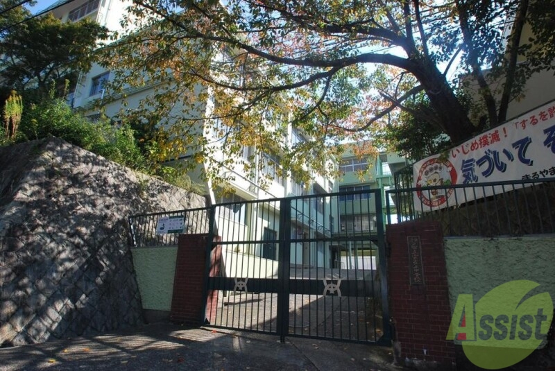 中学校　神戸市立雲雀丘中学校（中学校）まで1213m