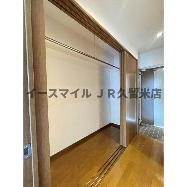 収納　たっぷりとした収納スペースです
