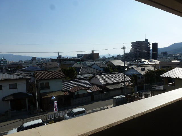 眺望　※写真は403号室のお部屋です。（反転タイプ）