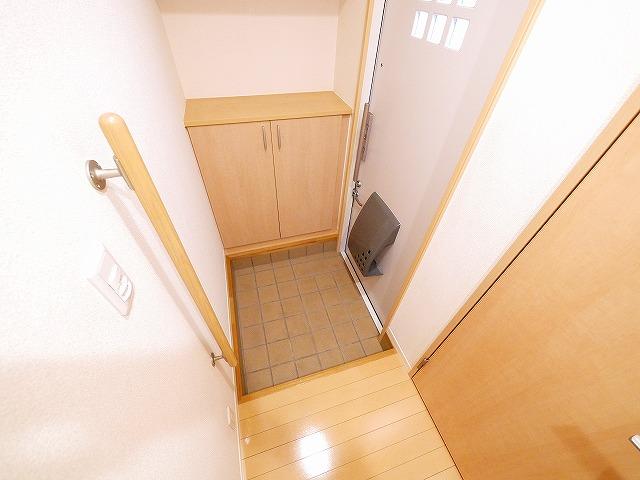 玄関　明るい玄関です