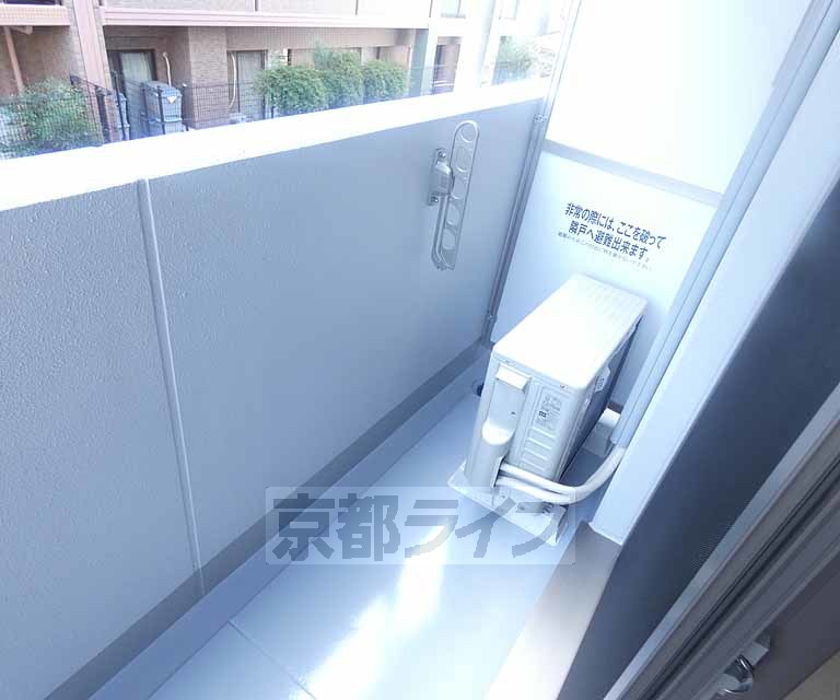 バルコニー　東向きのバルコニーです。