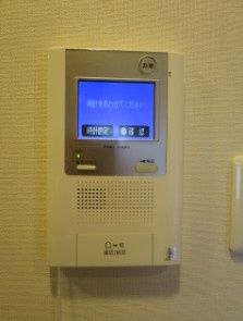 セキュリティ　☆安心のモニター付きインターホン☆
