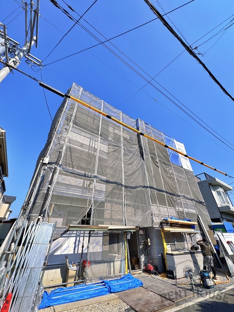 建物外観　外観（建設中）