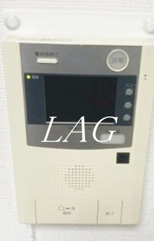 セキュリティ　モニター付きインターホンです。
