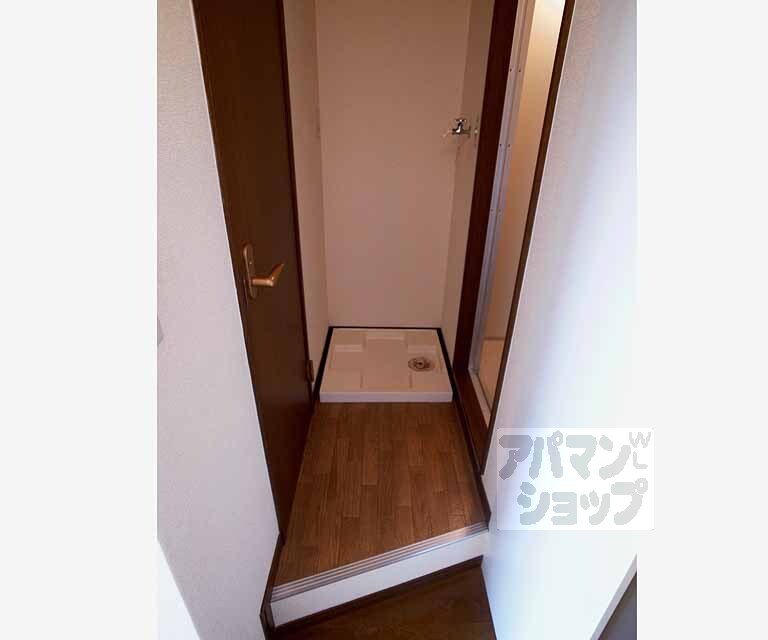 洗面設備　脱衣スペースもあります！