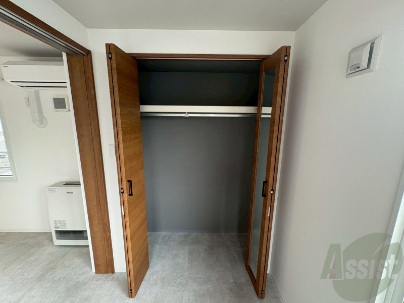 収納　収納もバッチリあるのでお部屋が片付きますよ！