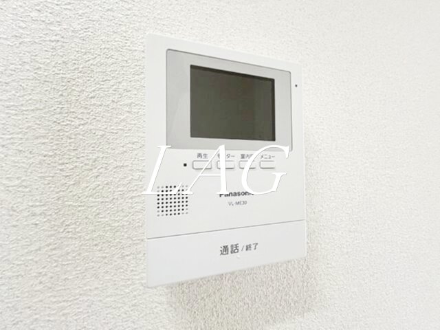 セキュリティ　モニター付きインターホンです。