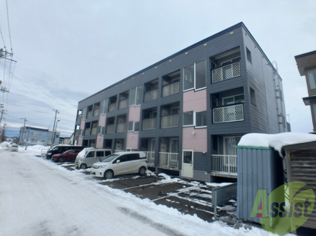建物外観　石狩郡当別町春日町「パレス２４川村」