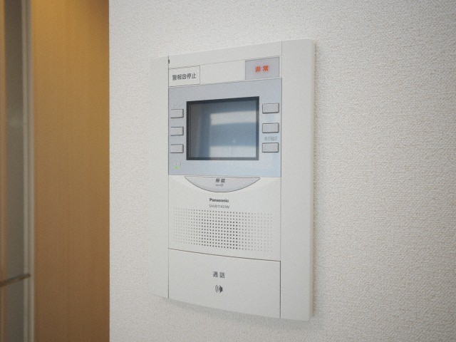 セキュリティ　モニター付きインターホンです
